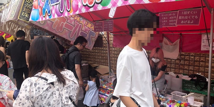 戸塚夏祭り2025屋台子ども